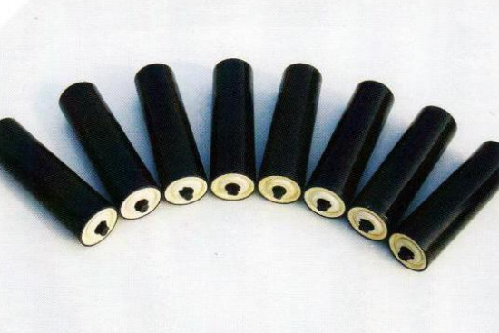 Rubber Lagged Idler | High Friction Conveyor Roller | Anti-Slip & Durable - Image 2