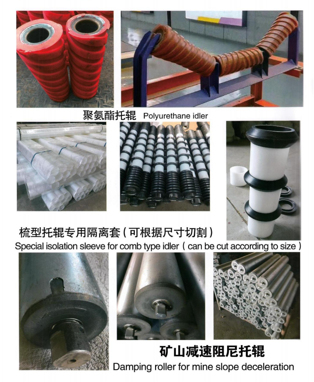 TD75 Standard Roller – Versatile Conveyor Idler with Waterproof & Anti-Corrosion Options - Image 3